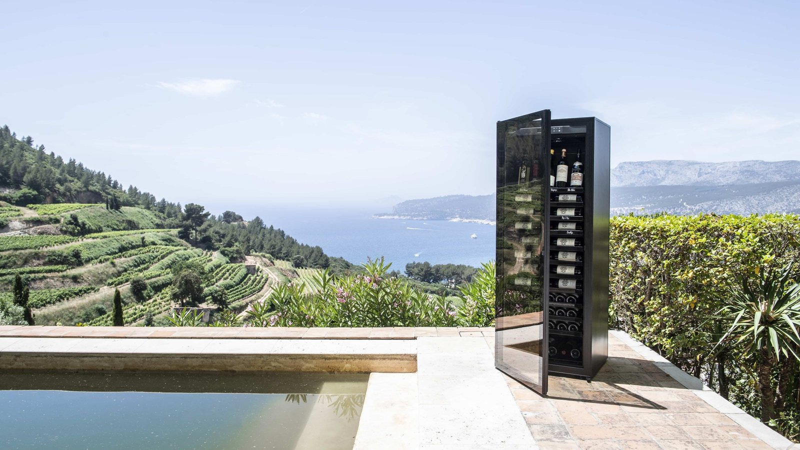 Superyacht Wine Cabinet / Luxury Wine Storage / French Wine Cabinet